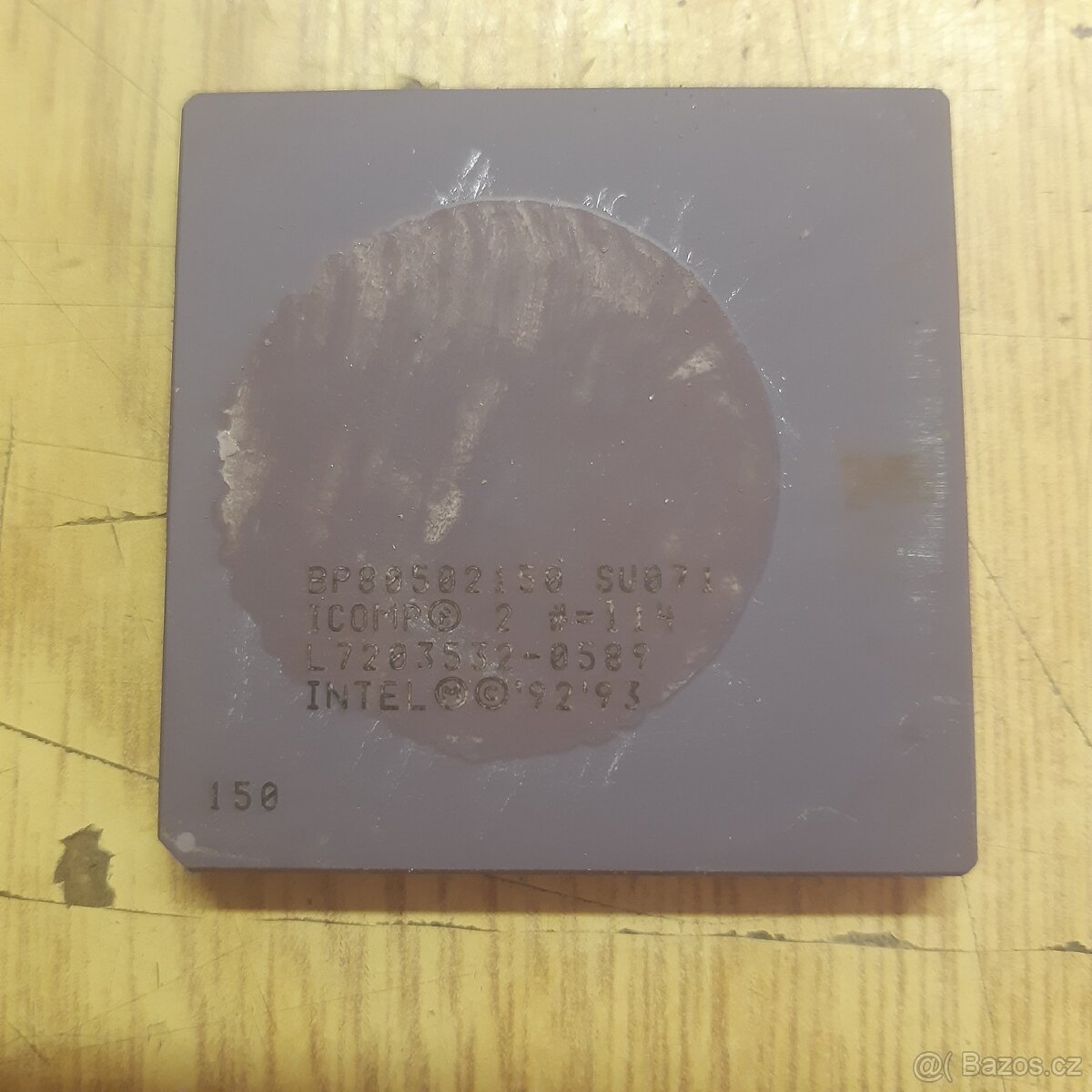 PRODÁM INTEL pentium 150mhz BP80402150 - 2