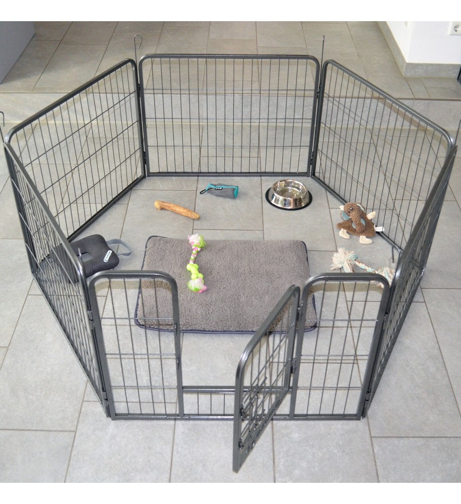 Výroba kovová ohrádka,klec,plot,pro psy,králíky, výška 80cm. - 2