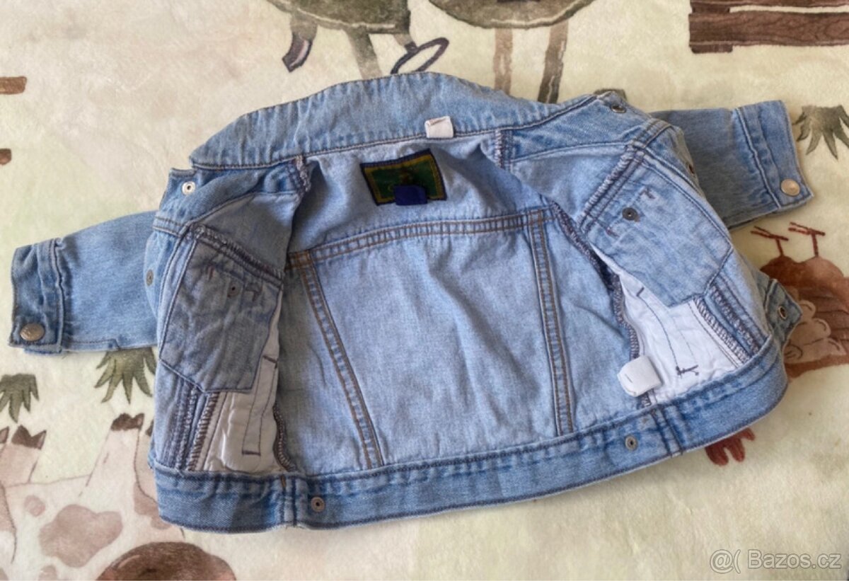 Džínová bunda Baby Gap vel. 12 měsíců - 2
