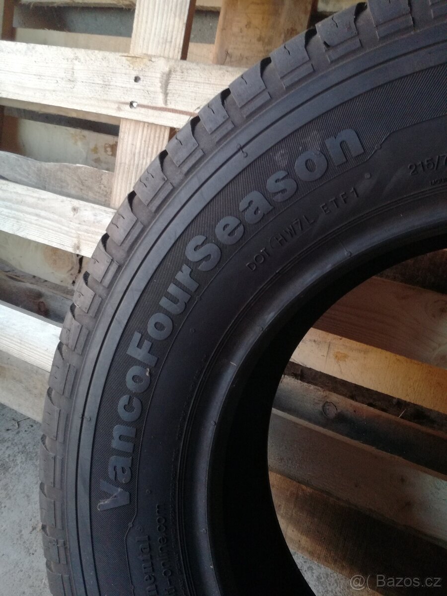 Continental zimní pneu 215/75/16 C - 1 ks - Nová - 2