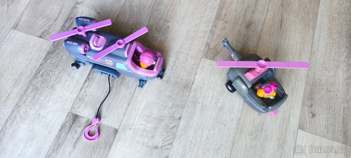 Originál Paw Patrol/Tlapková patrola tryskáč/vrtulník Skye - 2