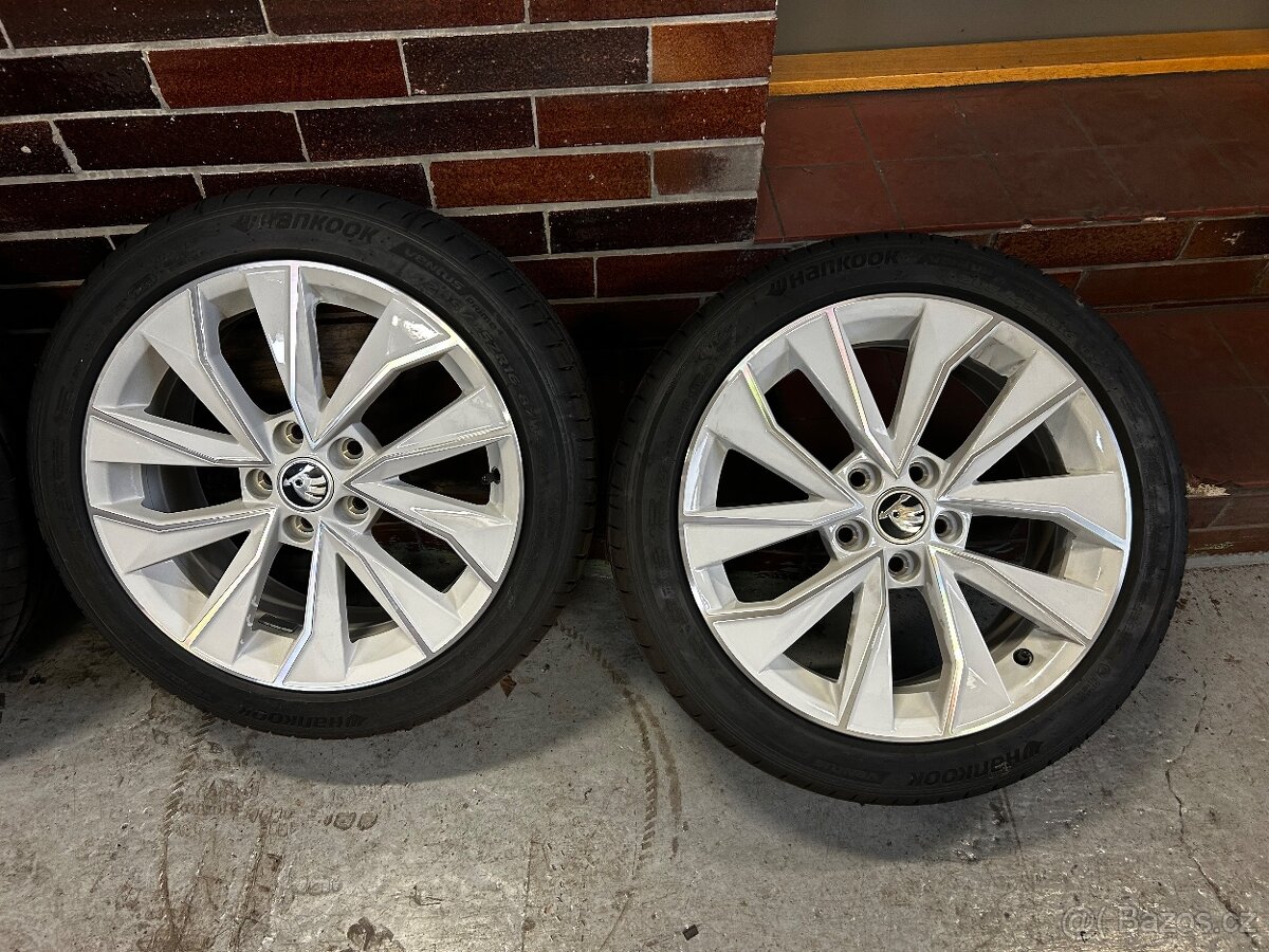 Prodám nová alu kola Italia 7x16 ET46 a nové pneu - 2