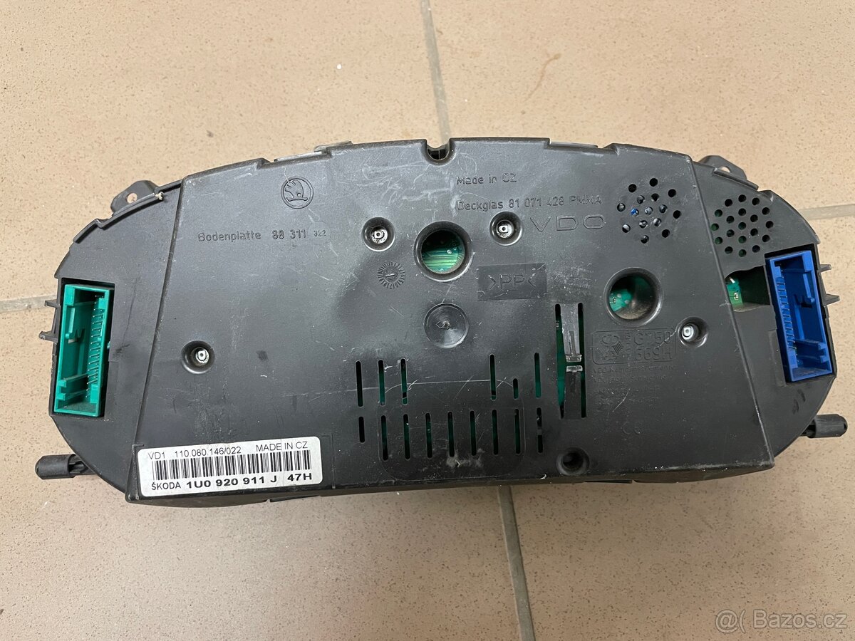 Tachometr Škoda Octavia 1 1.9 Tdi ASV - 2