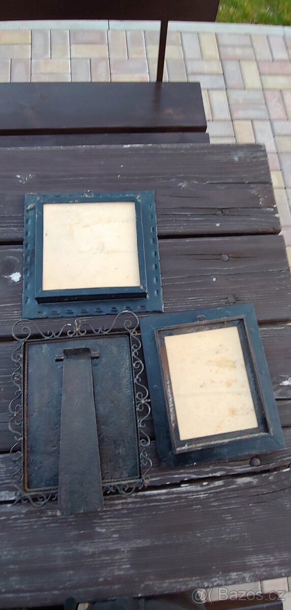 Kovové rámečky - 3 ks - 2