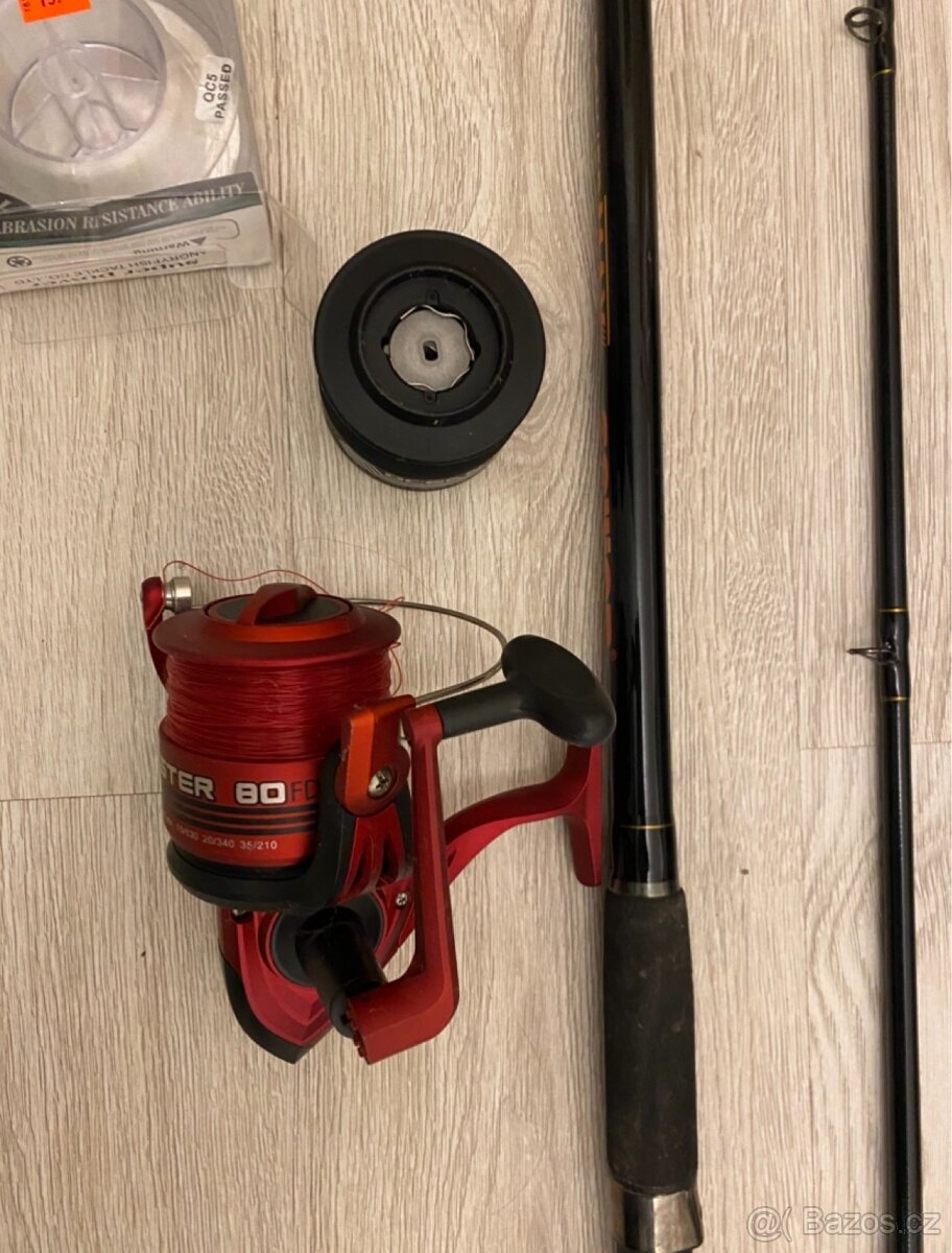 Rybářský prut Sellior PowerMaxx, naviják ocean master80 - 2