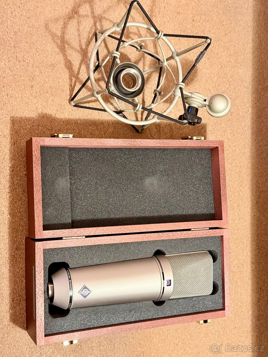 Neumann U87 Ai + pavouk + dřevený case - 2