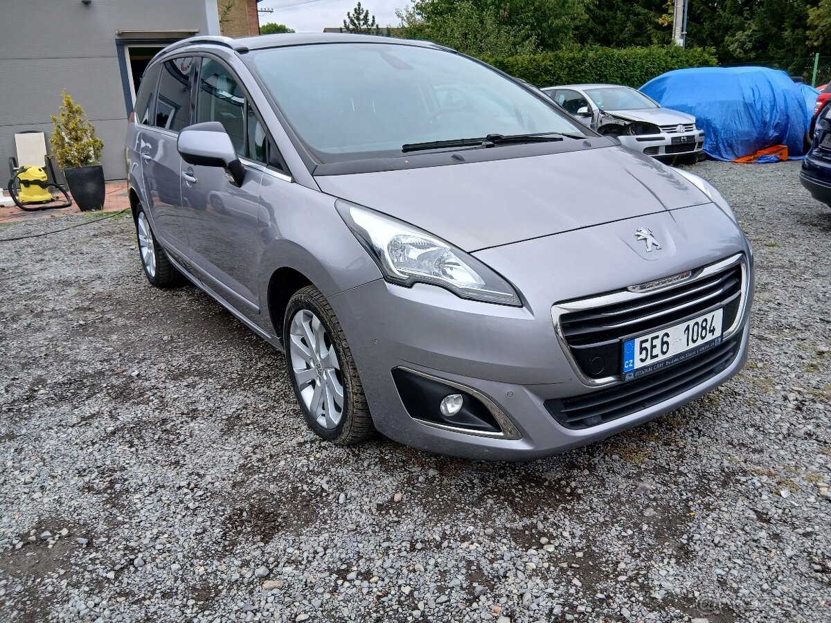 Peugeot 5008, 2.0 HDI, 7 míst, r.v.2017 - 2
