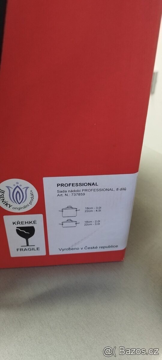 Sada nádobí MORA PROFESSIONAL, 8 dílů - 2