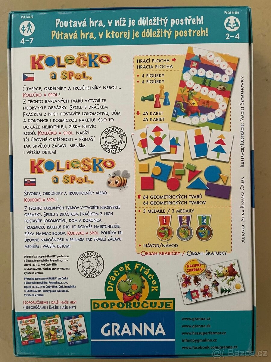 Granna hra Kolečko a spol. - 2