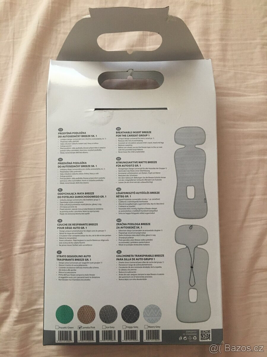 ZOPA - prodyšná podložka do autosedačky - 2