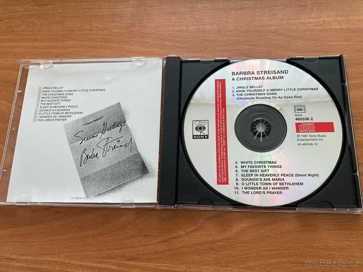 CD Barbra Streisand - Christmas album - 2