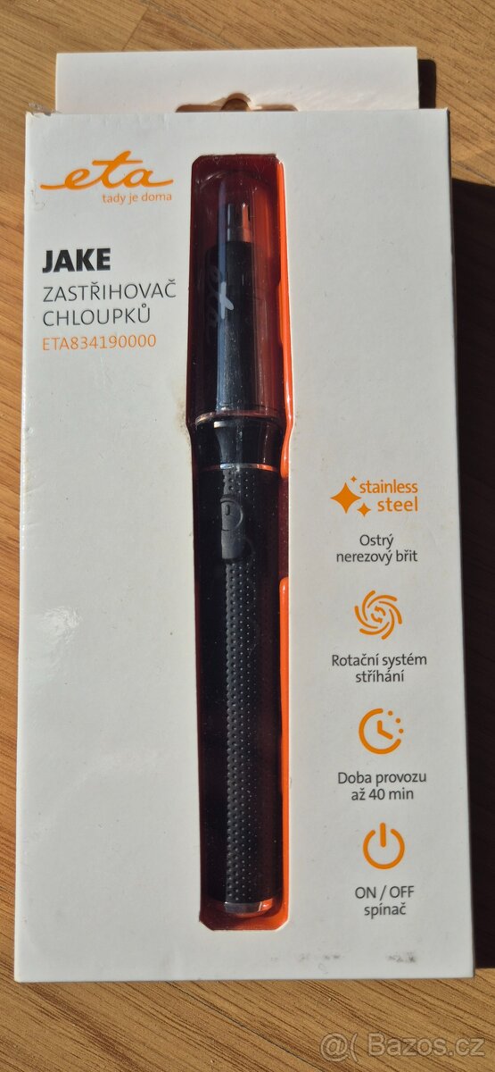 Zastřihovač chloupků ETA Jake černý - 2