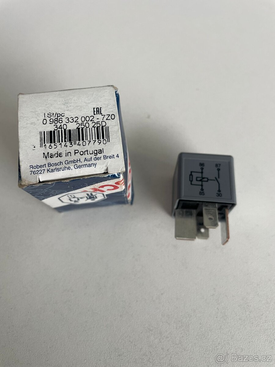 Relé spínací 12V 70A 0986332002 Bosch - 2
