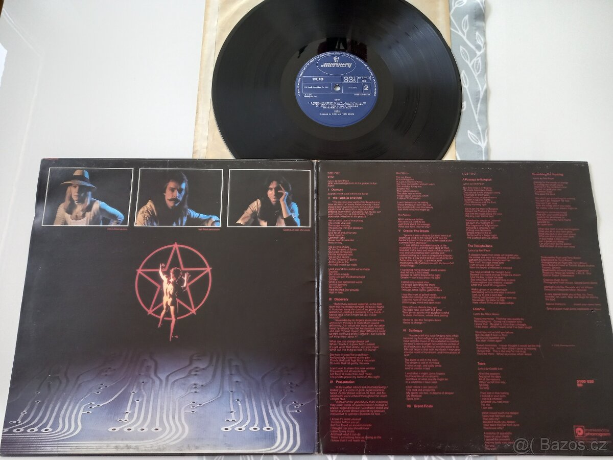 RUSH „2112 “ /Mercury 1976/rozkl. obal , top st , skvely dy - 2