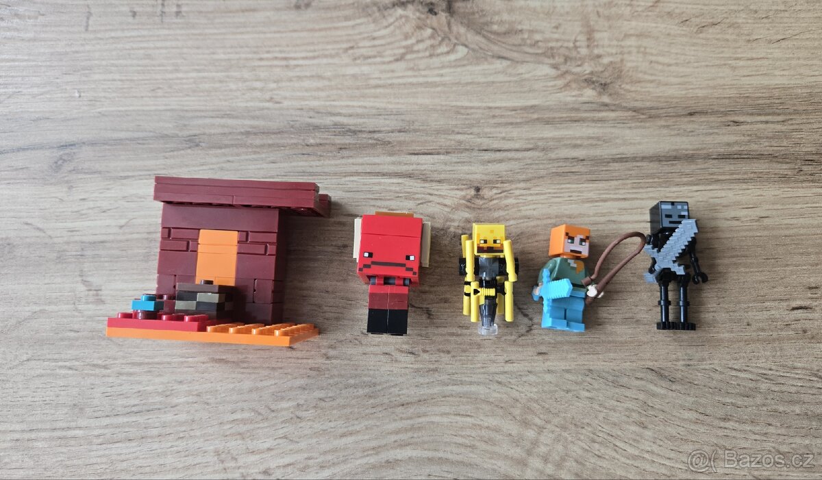 Lego Minecraft 21266 Lávová bitva v Netheru - 2