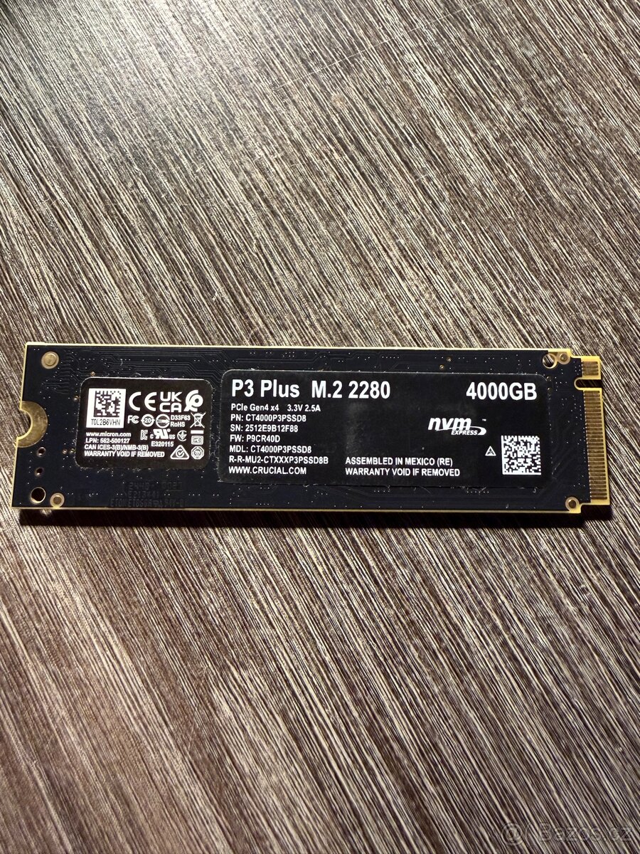 Crucial P3 Plus 4TB - 2