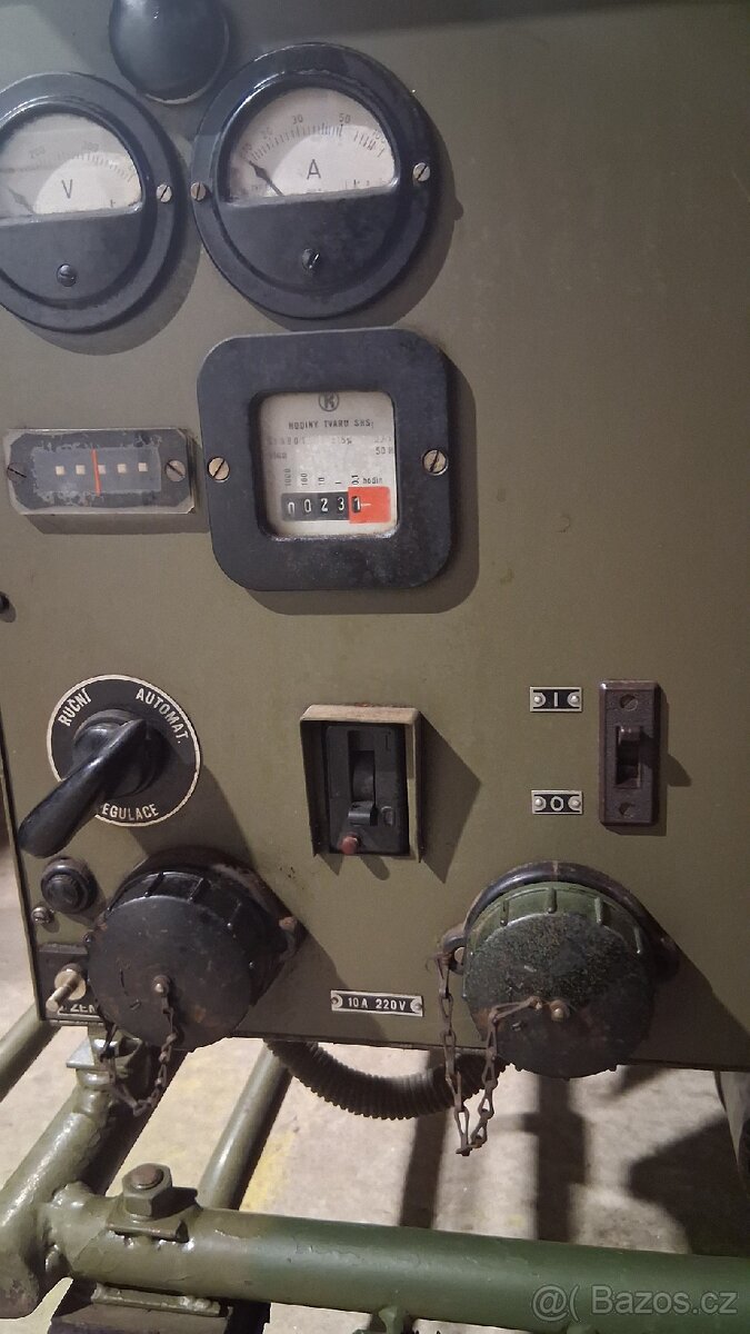 Vojenská Elektrocentrála 7.5 kw - 2