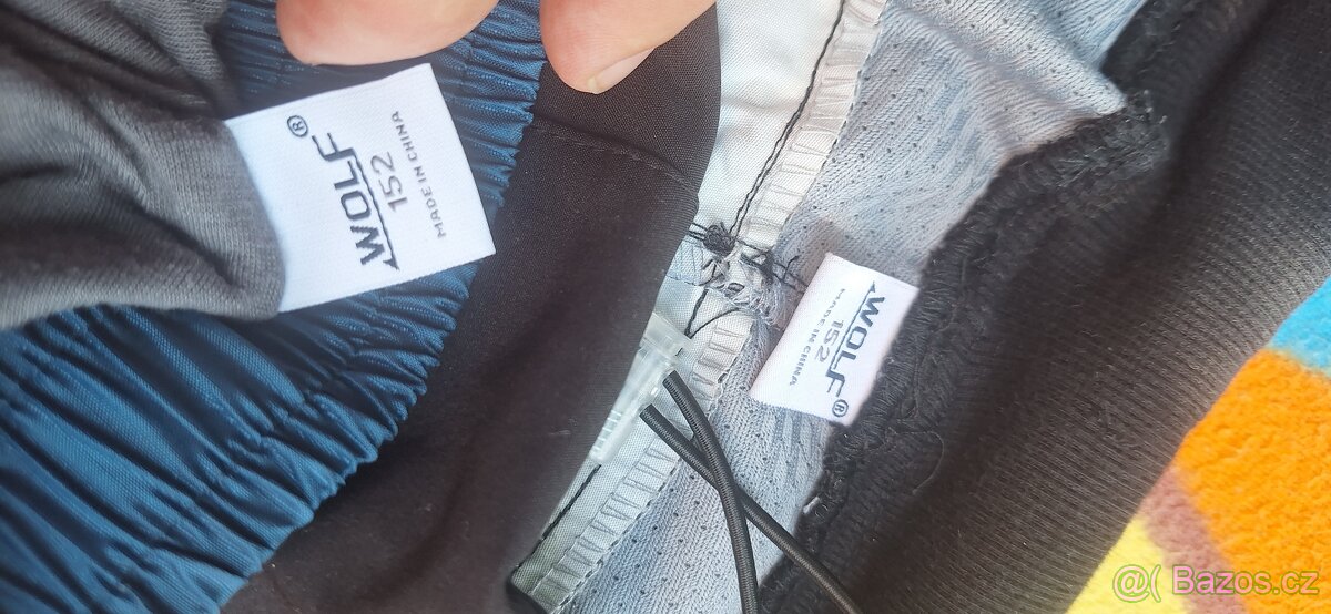 2x softschel kalhoty Wolf vel 152 - 2