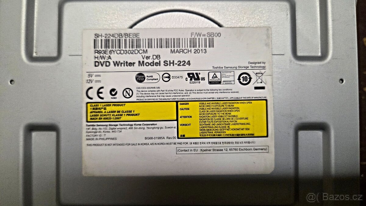 DVD mechaniky do PC i NB - 2