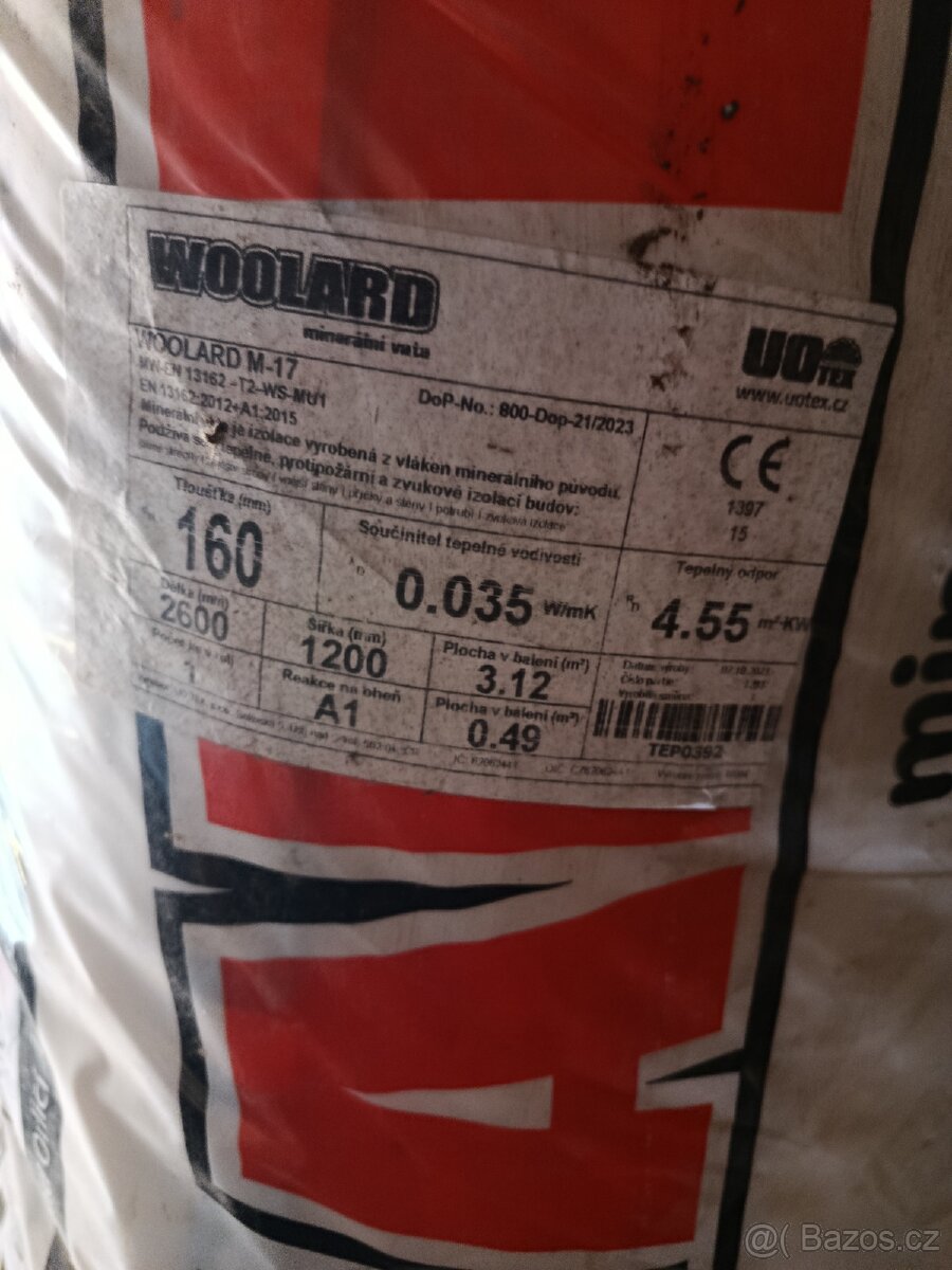 Minerální vata woolard - 2