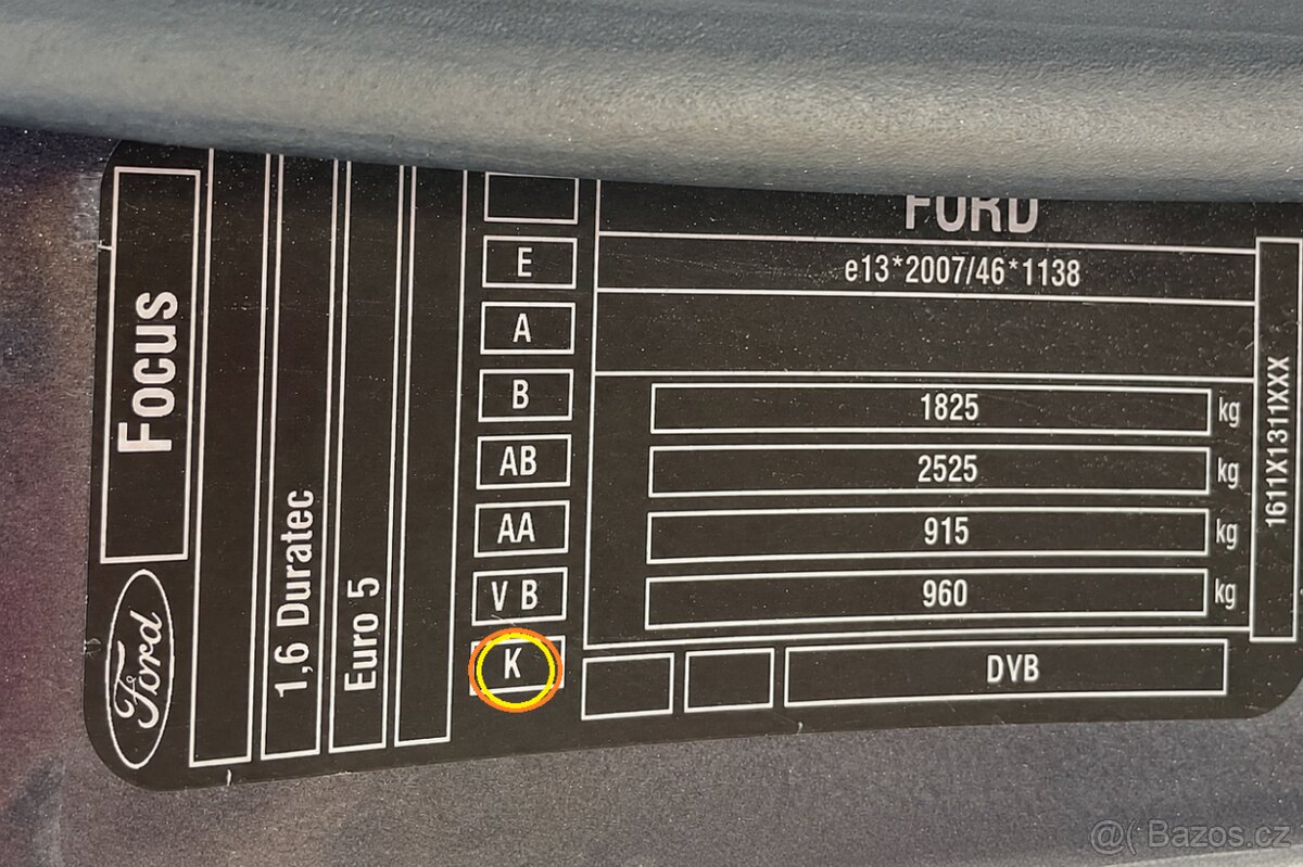 FORD FOSUS mk3 rok 2012 - 2