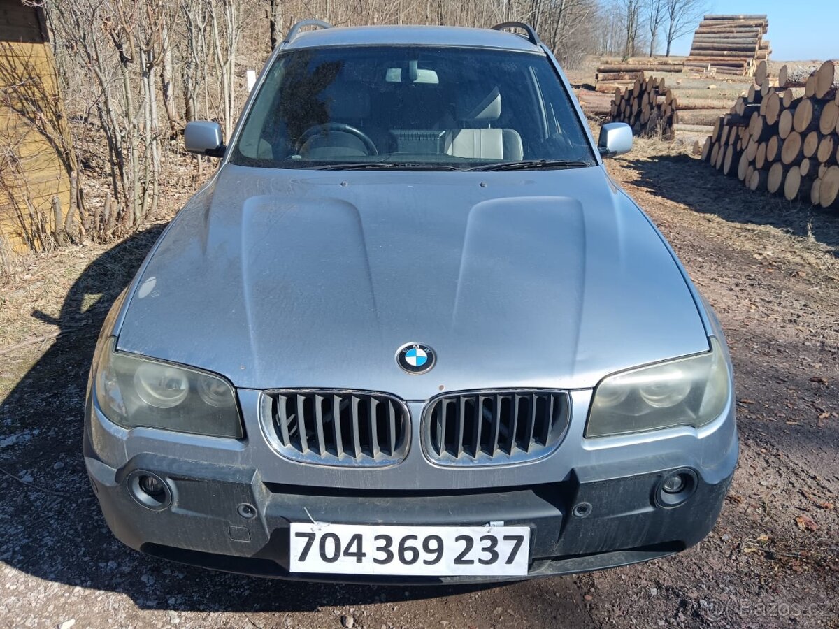 🔧 BMW X3 2.0D 110kw - M47D20 - DÍLY - 2