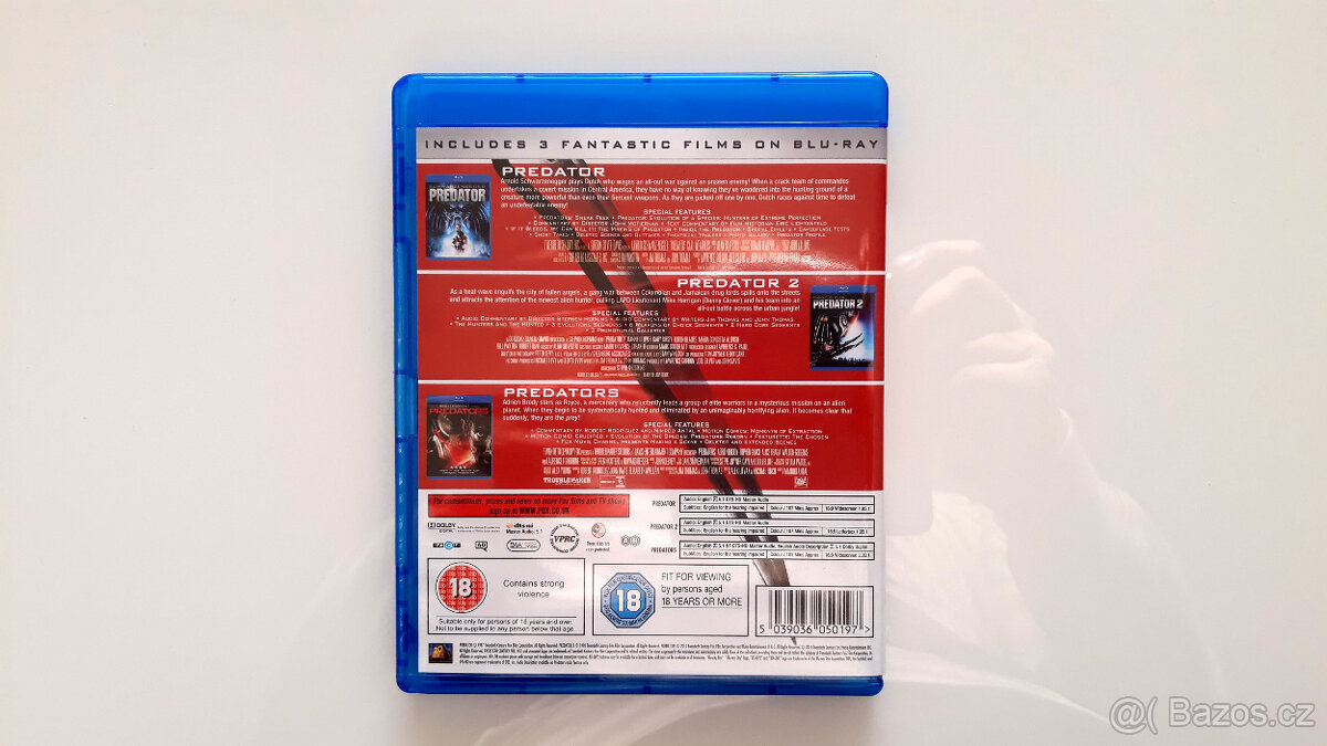 Predator kolekce 1-3 blu-ray - 2