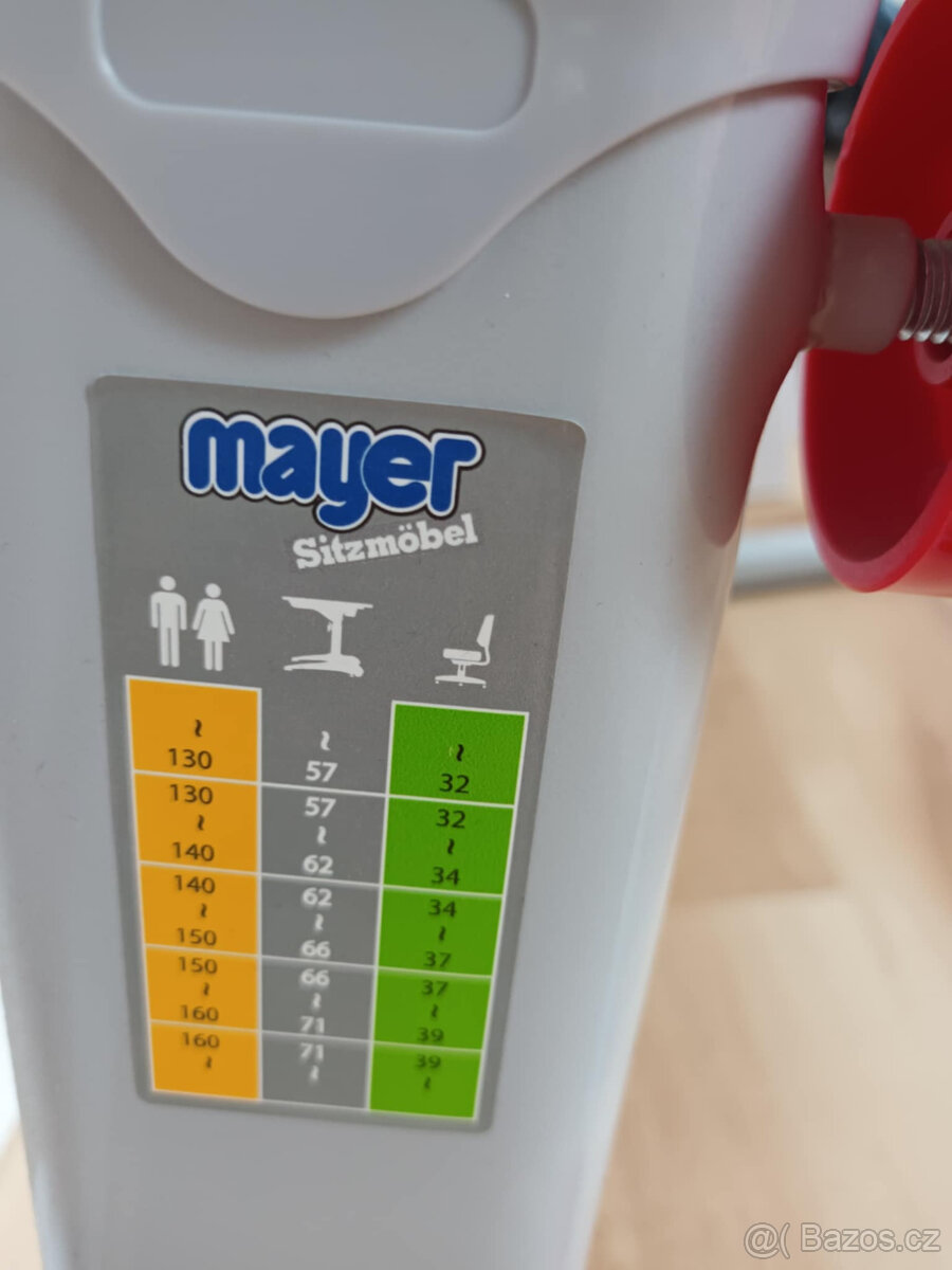 Psací stůl rostoucí + kontejner Mayer - 2