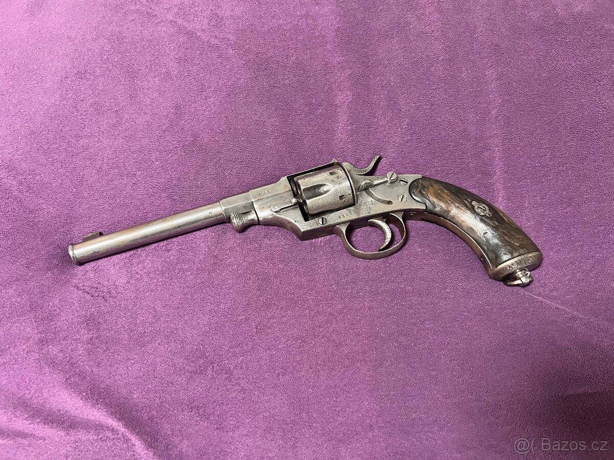 Historický Německý Reichs Revolver 1879 - 11 mm - 2