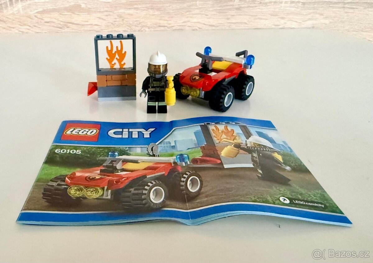 Lego City 60105 Hasičský terénní vůz - 2