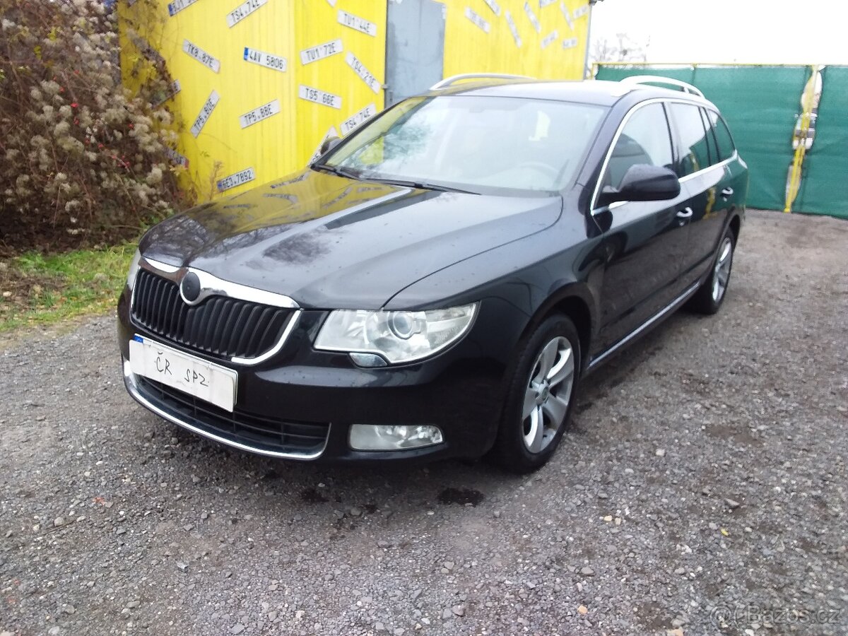 SUPERB II COMBI 2.0TDI 125KW,XENON,KLIMA,CHROM-PAKET,POJÍZDN - 2