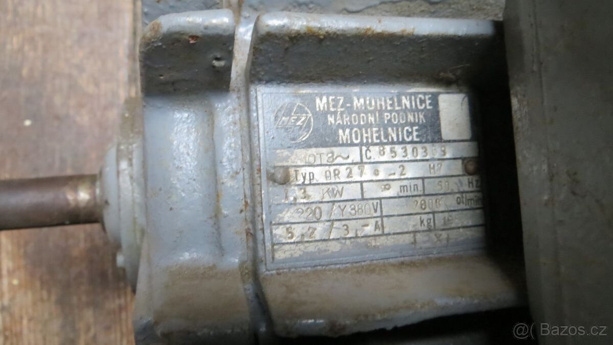 Elektromotor 1,3kW, 220/380V, 2800 ot./min. - 2