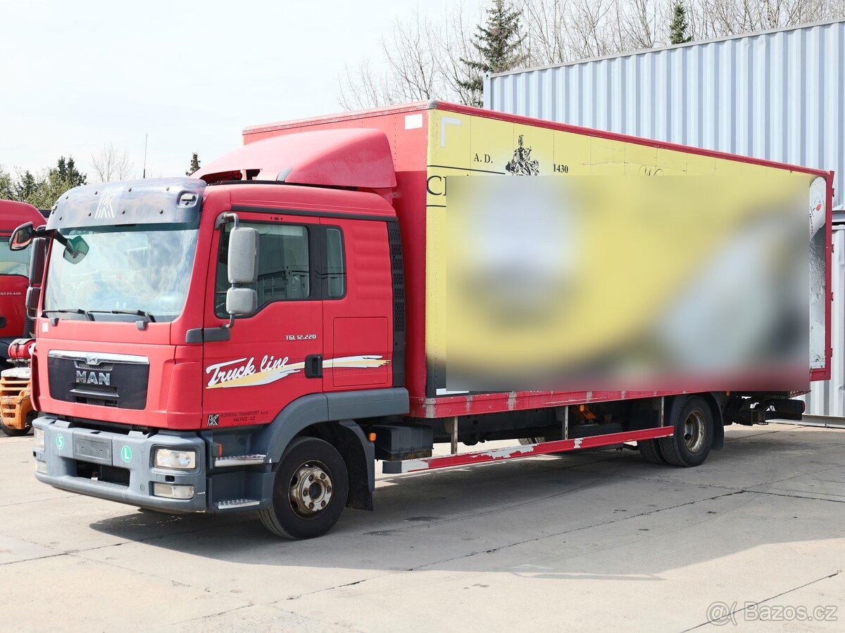 MAN TGL 12.220, EURO 5, 18 PALET, 12 TUN, SKLÁDACÍ HYDRAULIC - 2