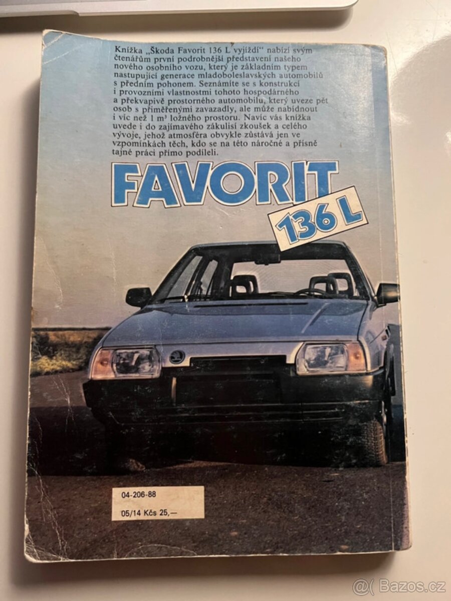 Škoda Favorit vyjíždí - 2