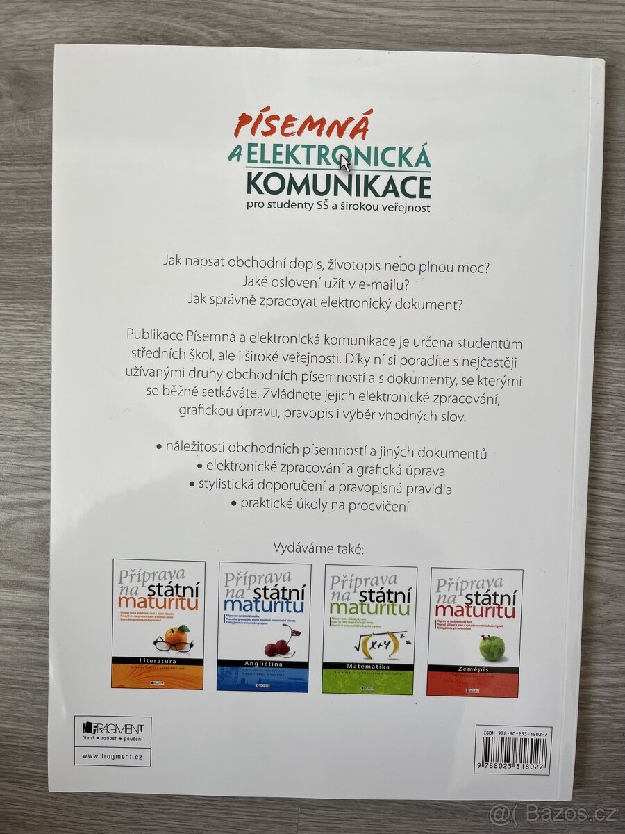 Učebnice písemná a elektronická komunikace - 2