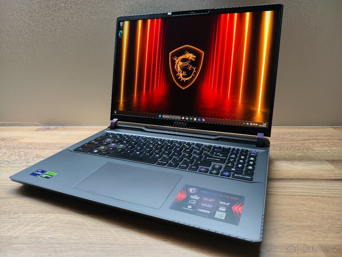 RTX 4090 16GB_MSI VECTOR 16 HX_i9-14900HX_32GB_16" 240HZ 2K - 2