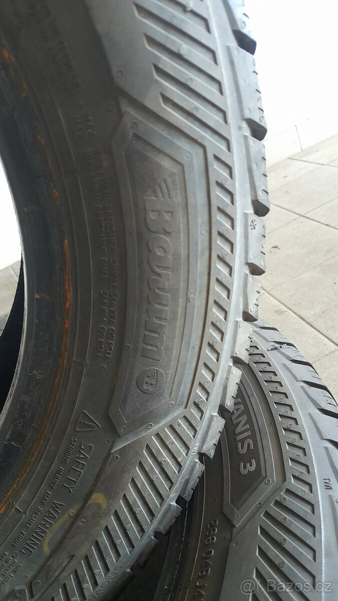 Zimní BARUM 205/65 R16C zátěžové - 2