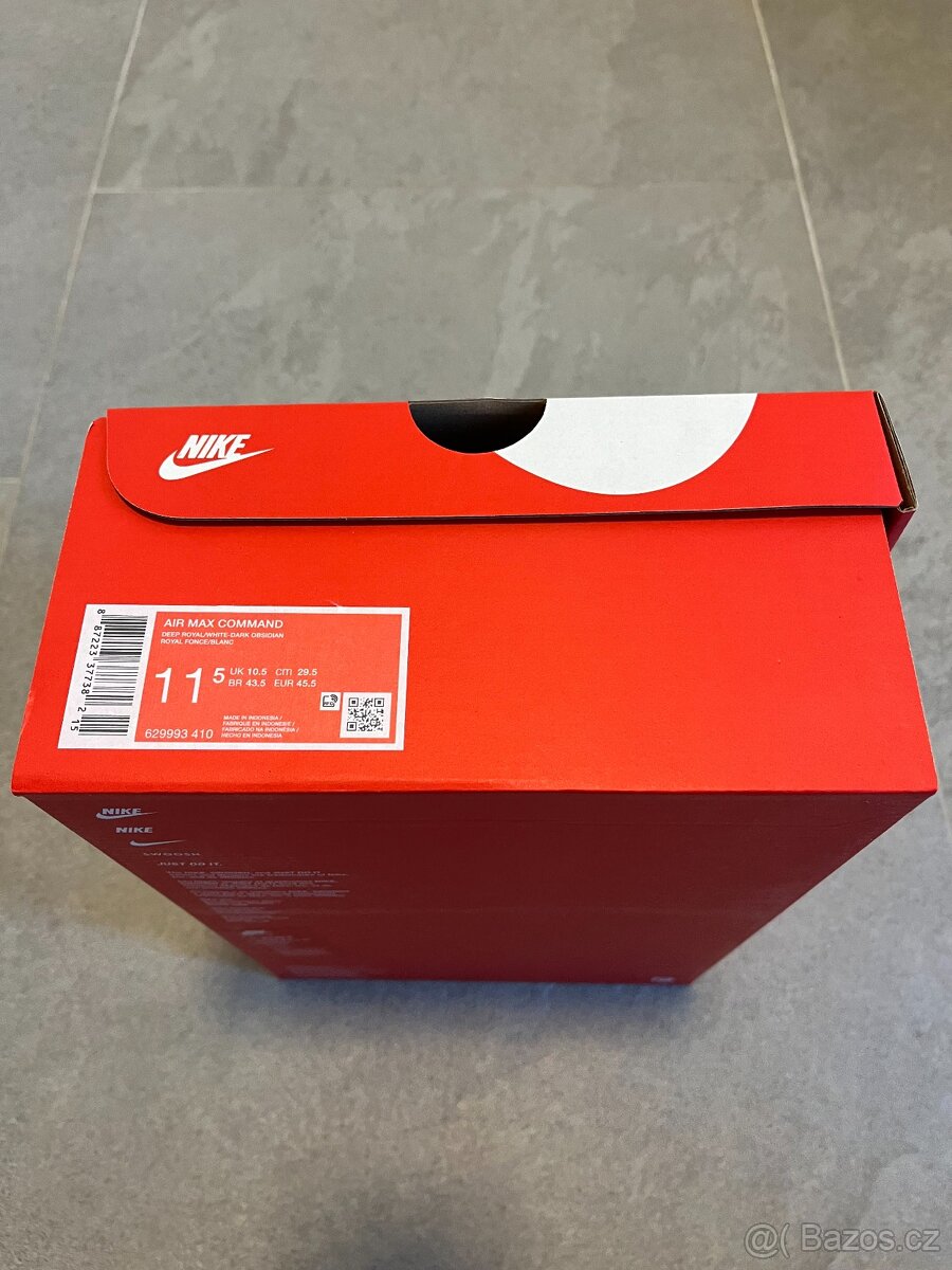 Nike Air Max Command | Deep Royal - White - Dark Obsidian - 2