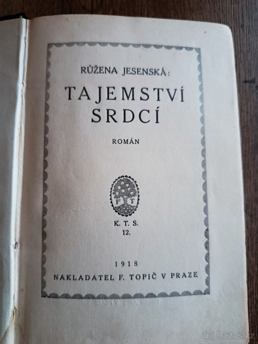 Božena Jesenská, Tajemství srdcí - 2