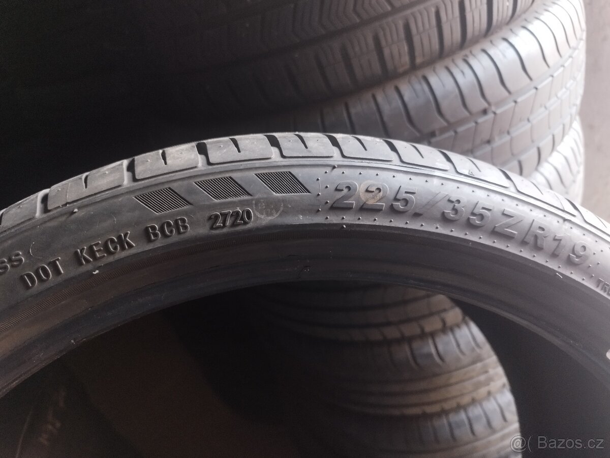 2 LETNÍ PNEU 225/35 R19 - PERFEKT.VZOREK - 2