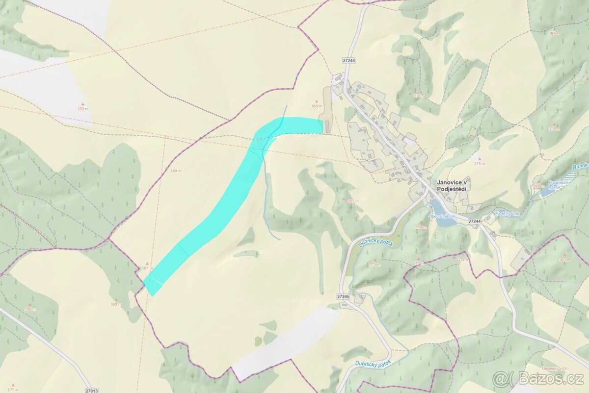 Zemědělské pozemky Janovice v Podještědí - 2