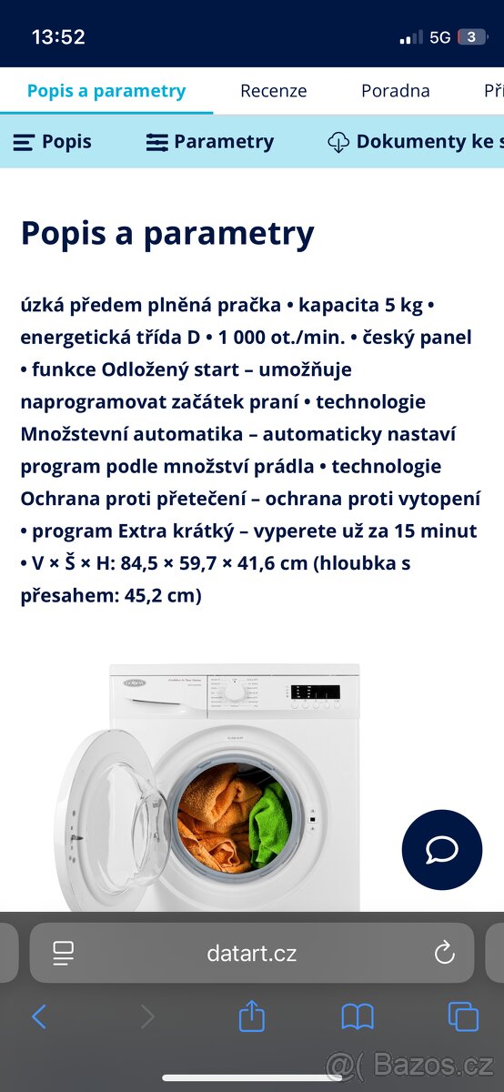 Pračka Goddess - 2