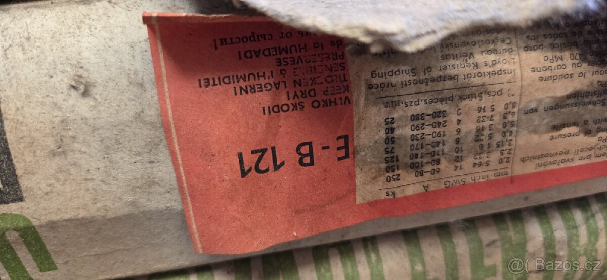 Svařovací elektrody E-B121 3,15 - 2