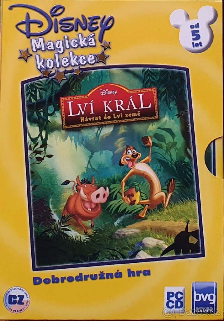 Sada 4 ks originálních dětských her na PC - 2