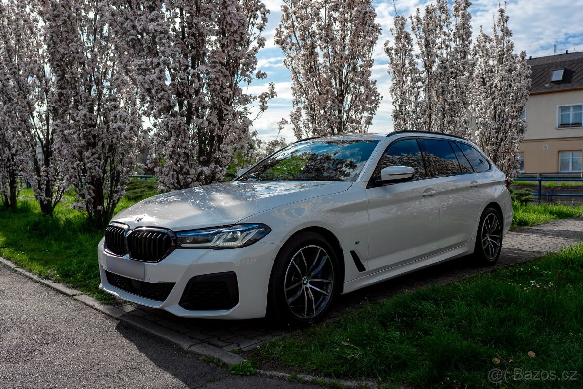 BMW 540d g31, webasto, DPH, laser, mpaket - 2