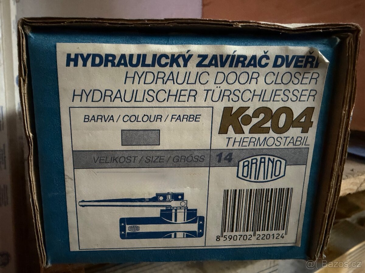 Hydraulický zavírač dveří - 2
