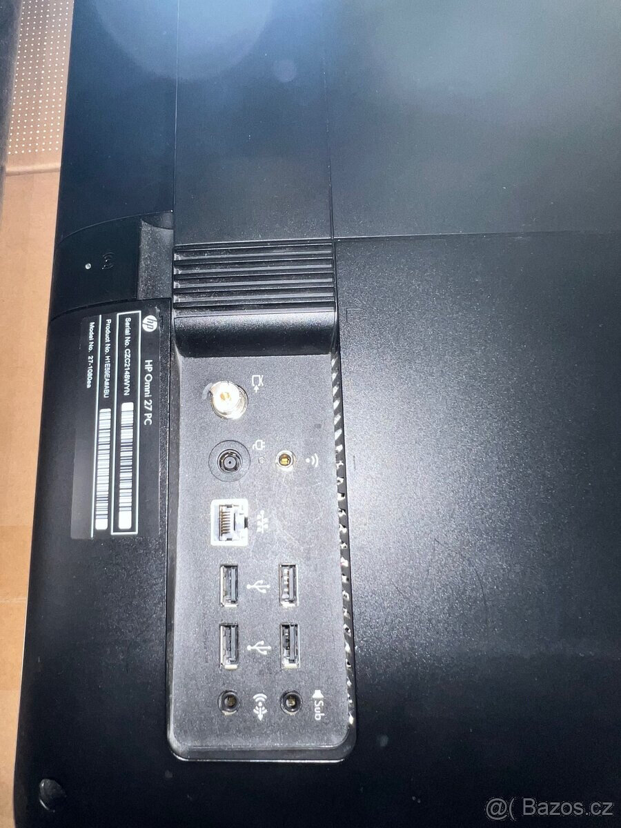 HP All-in-One 27” PC v monitoru - 2