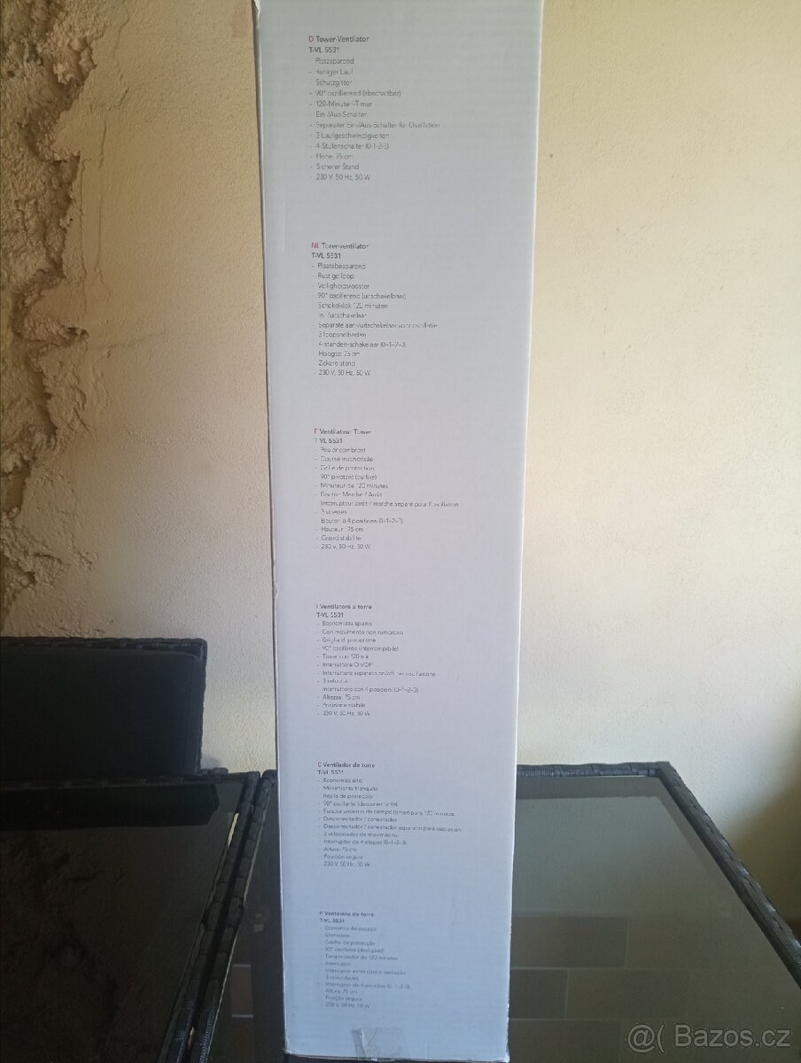 Sloupový ventilátor AEG T-VL 5531 - 2