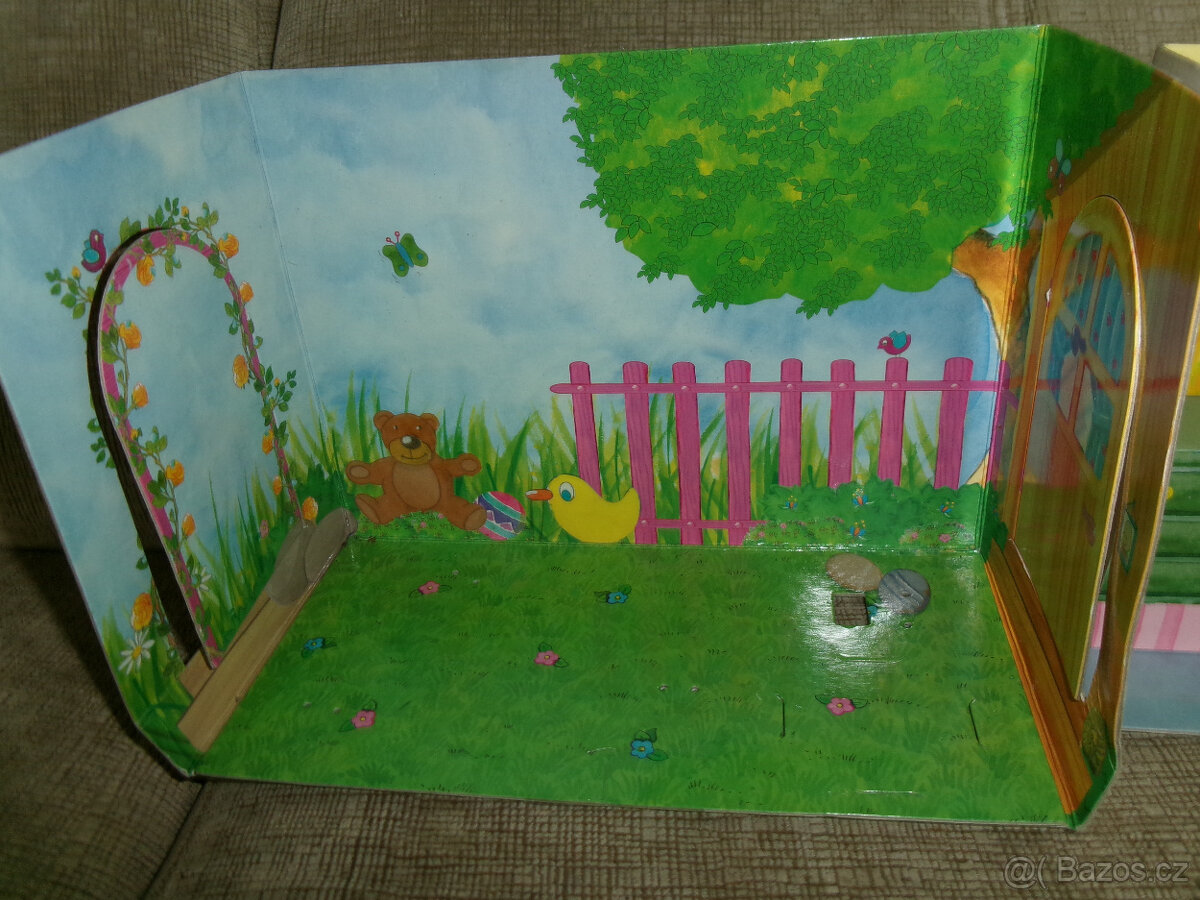 Kartonové domečky pro panenku mini BABY BORN - 2