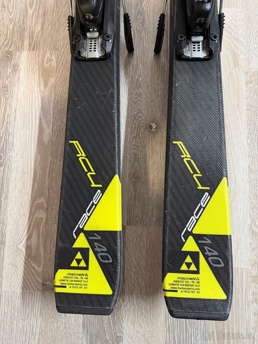Lyže Fischer Race RC4 140cm - 2